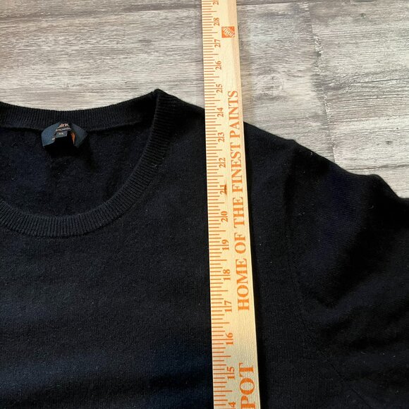 Quince Mongolian Cashmere Crewneck Sweater, Black, Size XL - Picture 10 of 10